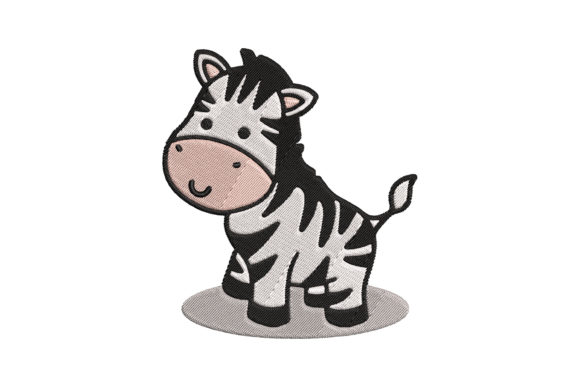 Cute Animal Zebra Cartoon: A Holiday Embroidery Review
