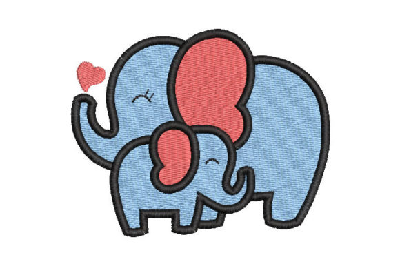 Elephant with Baby: A Seasonal Embroidery Review