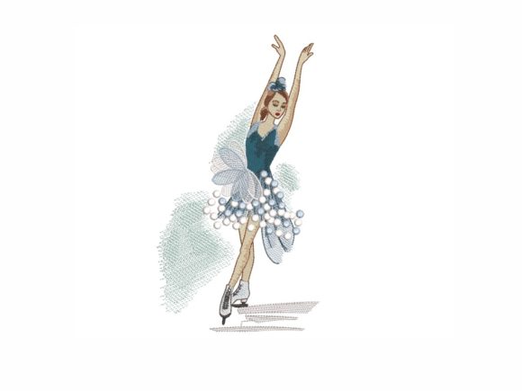Figure Skater: A Seasonal Embroidery Review