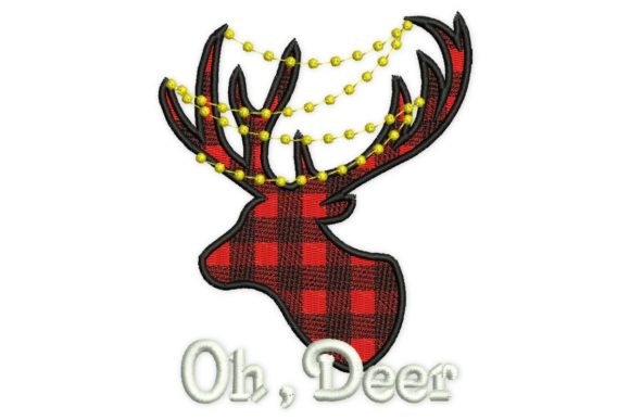 Oh Deer: A Designer’s Review for Holiday Embroidery