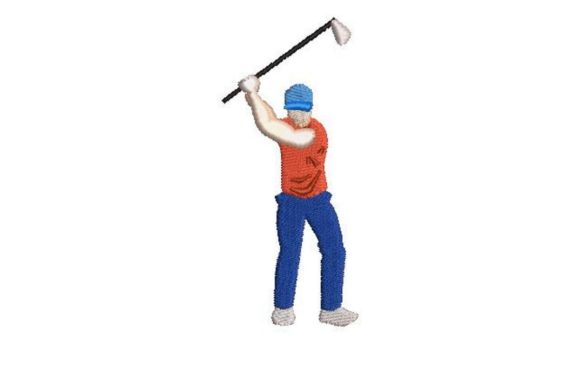 Olympic Golf Player Embroidery Design Review
