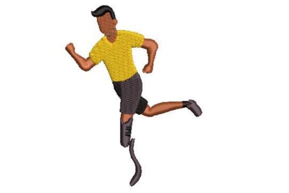 Paralympic Athlete Embroidery Design Review
