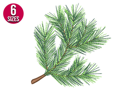 Pine Branch: A Winter-Ready Embroidery Design Review