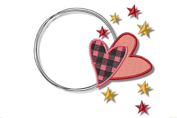 Review: Frame for Monogram with Checkered Heart