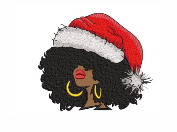Reviewing Christmas Afro Woman for Festive Projects