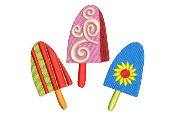 Reviewing Colorful Ice Cream for Real Embroidery Projects