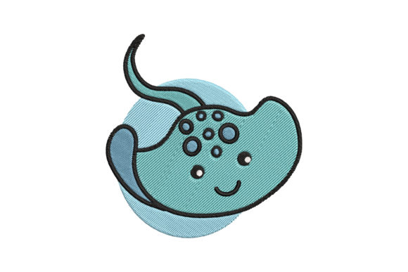 Reviewing Cute Baby Animal Stingray Cartoon for Apparel