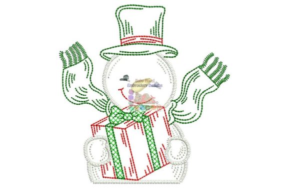 Reviewing Snowman with Big Gift for Boutique Sweatshirts