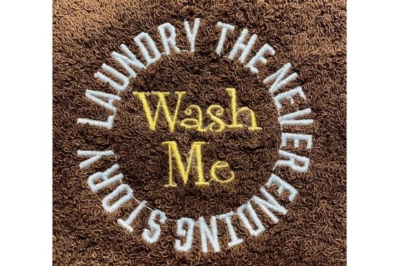 Wash Me: A Festive Twist for Holiday Home Embroidery